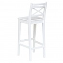 Стул барный Folium H750 (эмаль/белый)