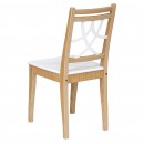 Стул Folium Марк 2 (шпон дуба/белый)
