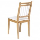 Стул Folium Марк 3 (шпон дуба/белый)