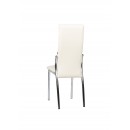 Стул ВВР Прага ваниль/хром, экокожа