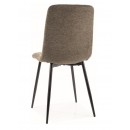 Стул SIGNAL ALAN Brego 34 бежевый/черный