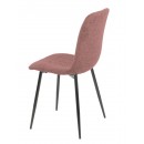Стул SIGNAL ALAN Brego 90 розовый/черный