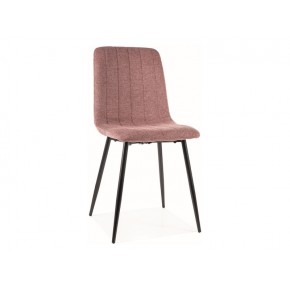 Стул SIGNAL ALAN Brego 90 розовый/черный