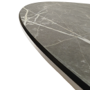 Стол обеденный раздвижной Лион (белый/фаерстоун) 1100